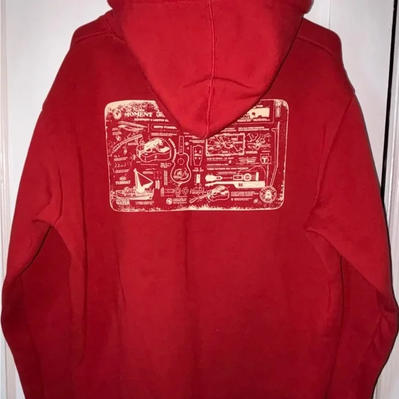 Red Hoodie by KULE